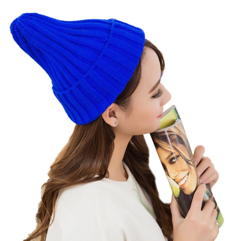 Hat Female Unisex Cotton Blends Solid Warm Soft HIP HOP Knitted Hats Men Winter Caps Women’s Skullies Beanies For Girl Wholesale Hat Female Unisex Cotton Blends Solid Warm Soft HIP HOP Knitted Hats Men Winter Caps Women's Skullies Beanies For Girl Wholesale