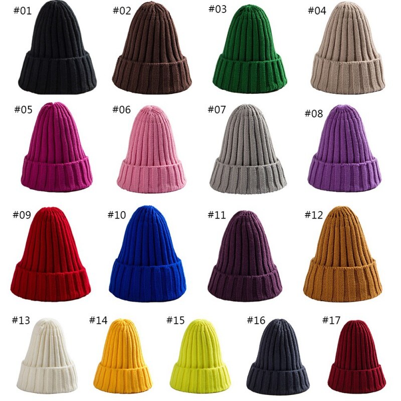Hat Female Unisex Cotton Blends Solid Warm Soft HIP HOP Knitted Hats Men Winter Caps Women's Skullies Beanies For Girl Wholesale Hat Female Unisex Cotton Blends Solid Warm Soft HIP HOP Knitted Hats Men Winter Caps Women's Skullies Beanies For Girl Wholesale